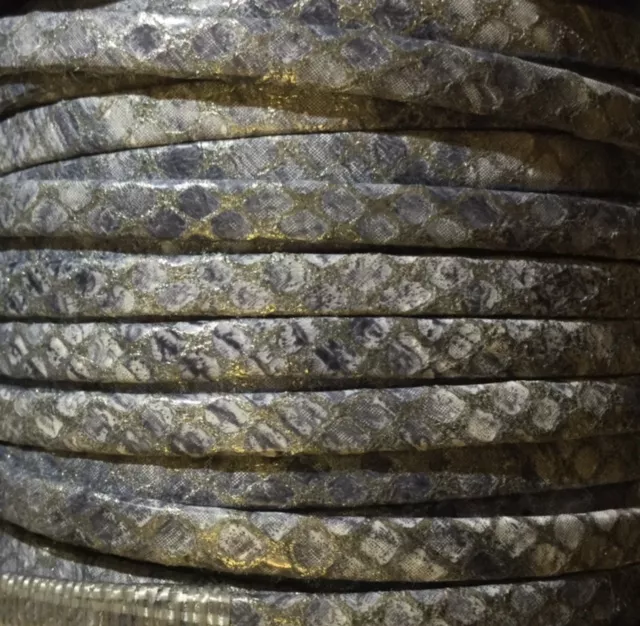 cuir 5mm Repto - Bleu