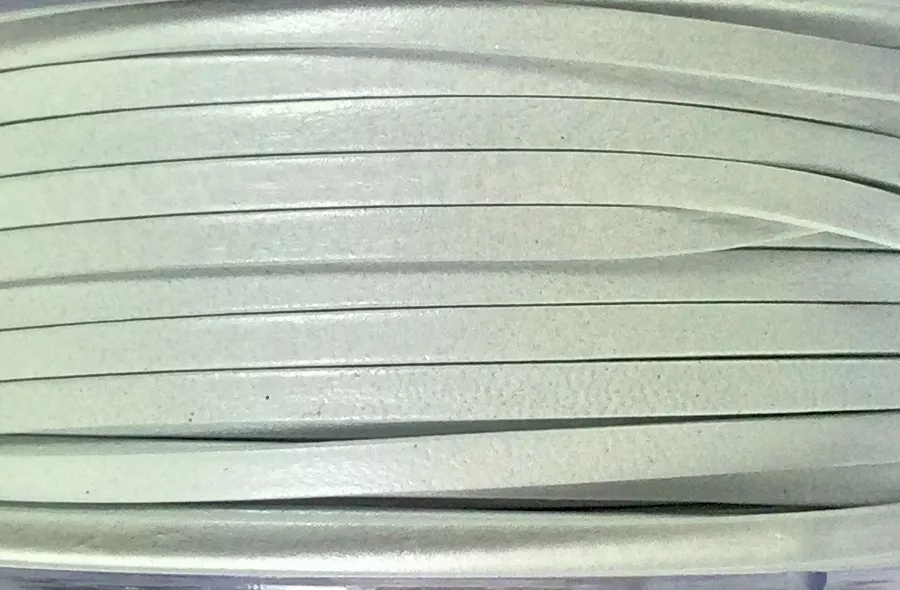 Cuir de chèvre 3mm doublé-NOUVELLES COULEURS - Blanc Star