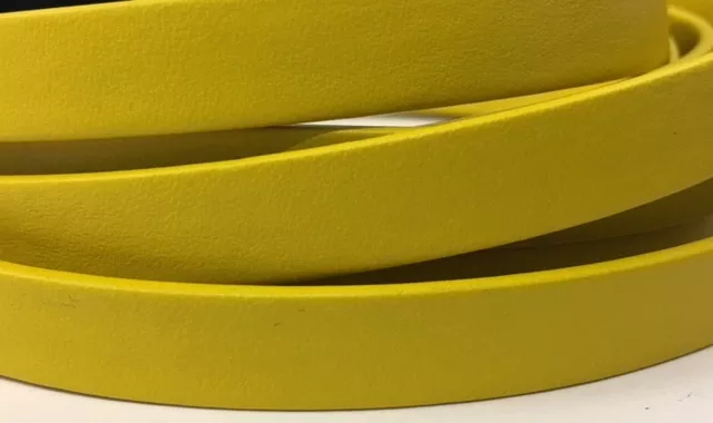 Cuir Chèvre - Plat - 10 mm - Jaune