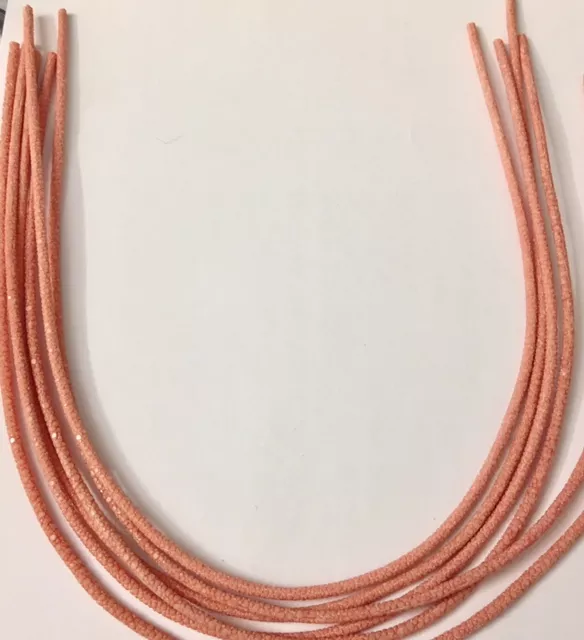 Véritable galuchat 3mm rond-pour la Joaillerie - Rose