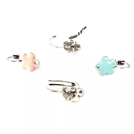 Dormeuse émaillée, fabrication Francaise - Rose poudré