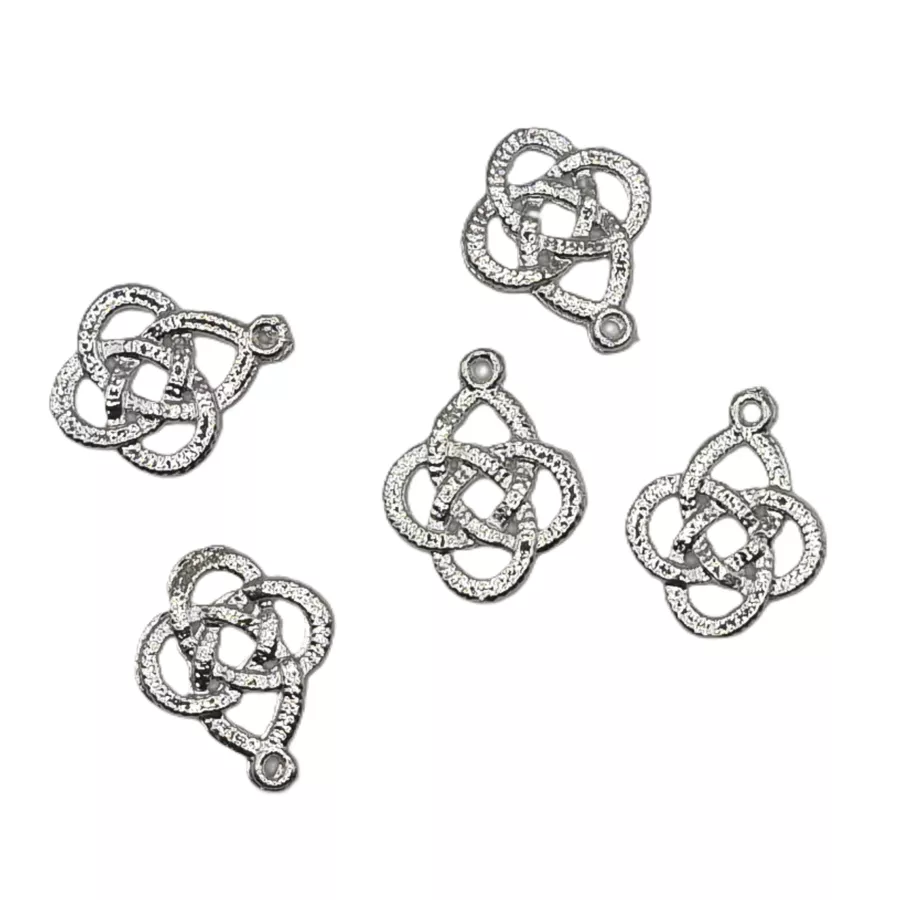 Pendant en Laiton plaqué en Frnce - Argent