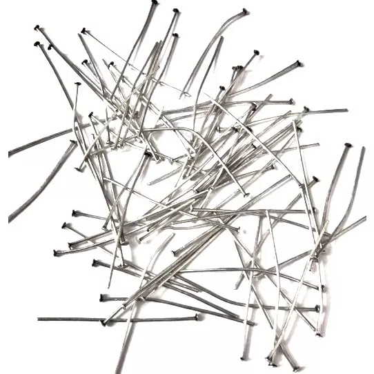 TIGES 4CM LAITON  ARGENT .ARGENT ANTIQUE ou OR EN FRANCE - Argent antique