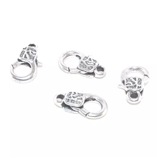 Mousquetons fantaisies - Argent antique Or