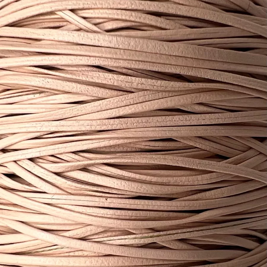 Cuir chevre 2mm doublé-20 nouvelles couleurs - Rose clair