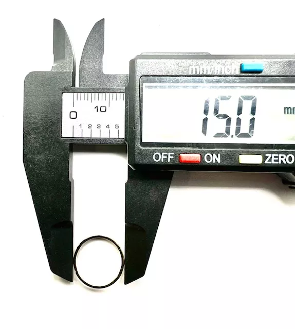 Cercle en laiton, 15 mm plaqué 10 microns en France - Or