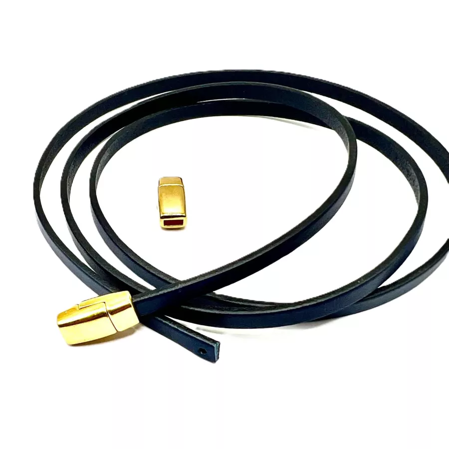 Fermoir aimanté 5mm en zamac - Or