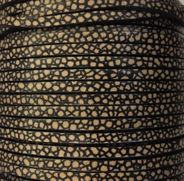 cuir de veau 3mm imprimé, NOUVEAUX MODELES  - Beige