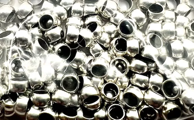 PERLES A ECRASER 2.6mm - Argent antique