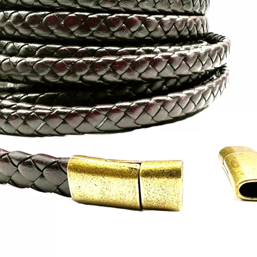 Fermoir aimanté 10x4.5mm  - Bronze