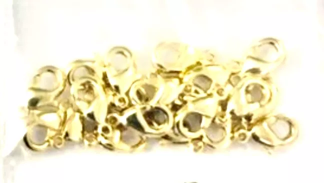 Tout petit mousqueton 8.10 x 4.55 mm - Or