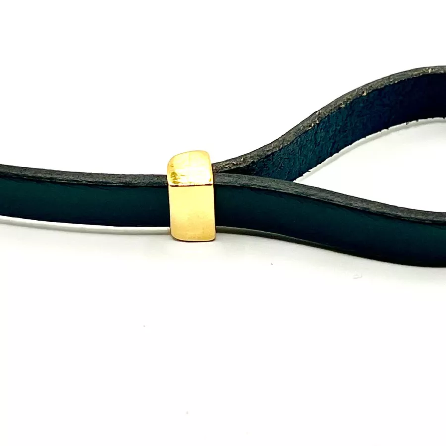 Embout de boucle pour cuir 10mm - Or