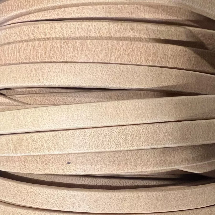 Cuir Chèvre - Plat - 5 mm - Beige arizona