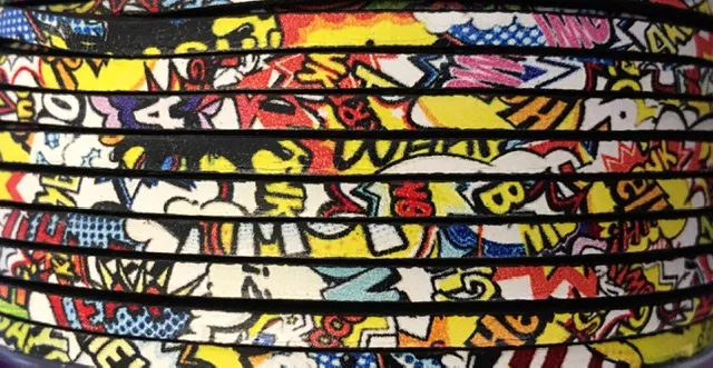 cuir de veau 3mm imprimé, NOUVEAUX MODELES  - MULTICOULEUR