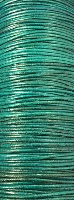 Cuir de Kangourou 1.05mm-20 COULEURS - Vert turquoise