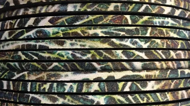 cuir de veau 3mm imprimé, NOUVEAUX MODELES  - Forest