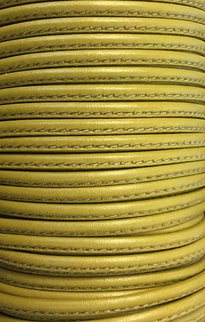 Cuir de chèvre cousu 2.70mm,NOUVELLES COULEURS,29 couleurs - Kaki