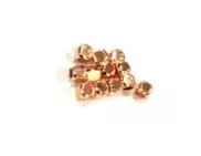 petit cube arrondi en laiton 2x2 mm plaqués en France, 3 couleurs - petit cube arrondi or rose