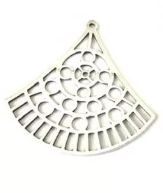 filigrane pour créer des boucles d'oreilles - Argent antique