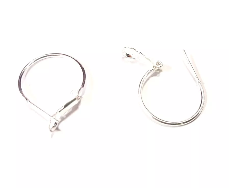 BO créoles en laiton - Argent Or