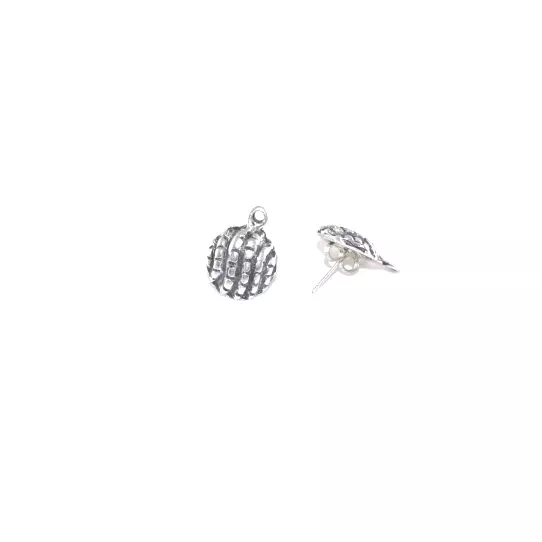 Boucles d'oreille  à clous - Argent