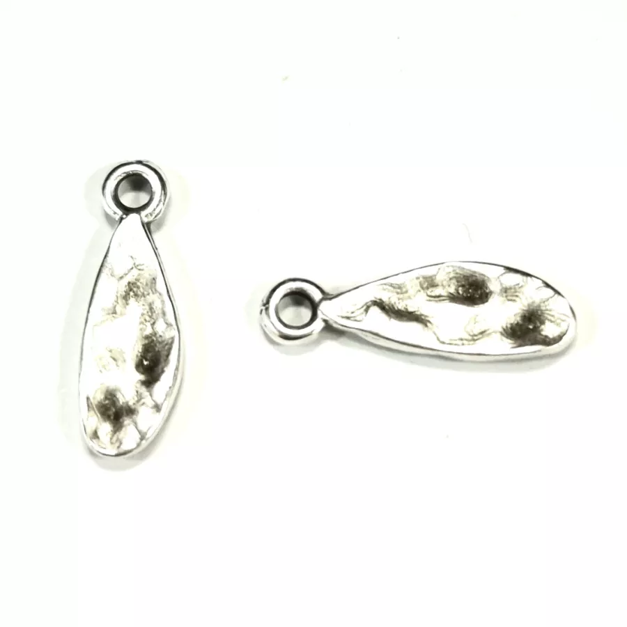 Pendant goutte - Argent antique Or