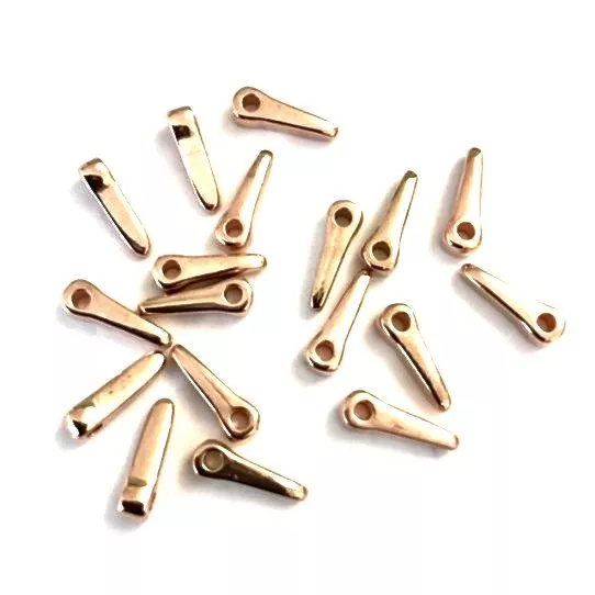 Pendant petit  pic en or rose - or rose