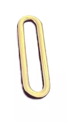 Intercalaire trombone 31.7 x 9.5mm plaqué EN FRANCE - Or