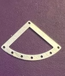 Intercalaire en laiton pour créer des Boucles d'oreilles pl en FR - Argent