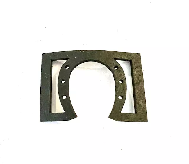 Passant en cuir pour cuir 20mm - Argent antique