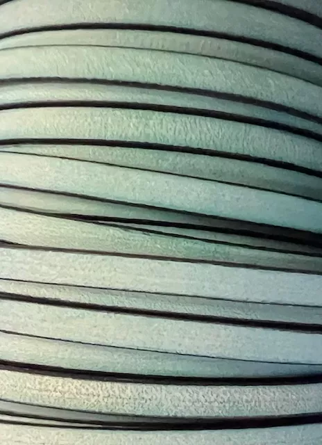 Cuir Vintage (aspect vieilli) -nouvelles couleurs - Vert d'eau