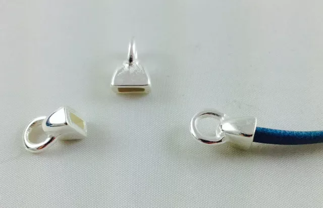 Embout triangle pour cuir plat 5mm