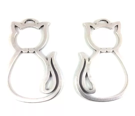 Pendant très grand chat 9 cm x 6cm