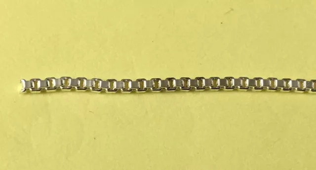 Chaine fine modèle Vénitienne, 1.20mm, plaqué 10 microns en France