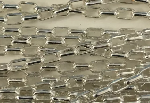 Chaîne fine en argent vif 10 microns France