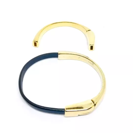 DEMI JONC 5mm doré pour réaliser des bracelets