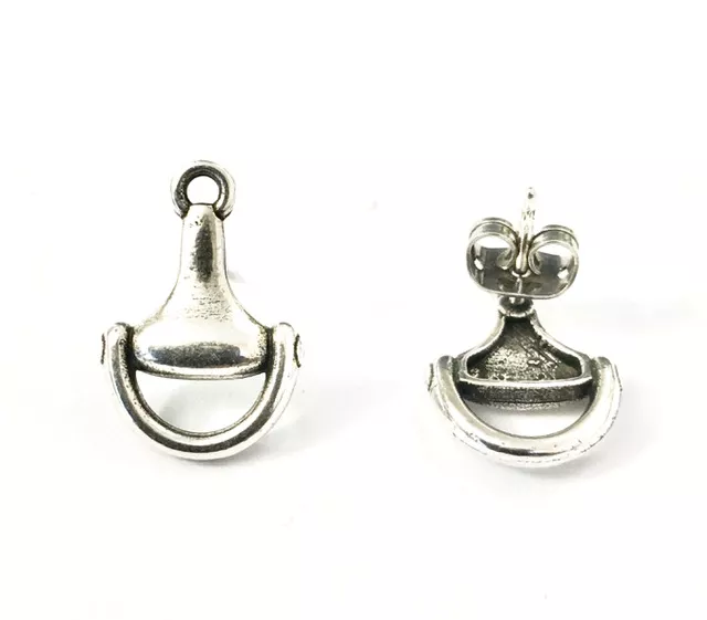 Boucles d'oreilles  à clous en forme de mors