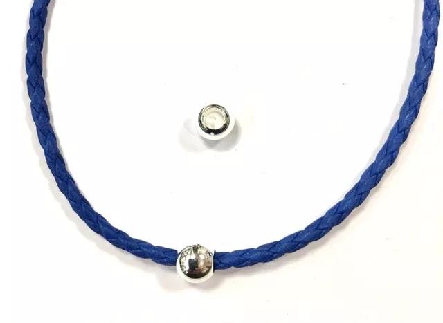 Perles en laiton 8mm diamètre externe gros trou interne 4mm