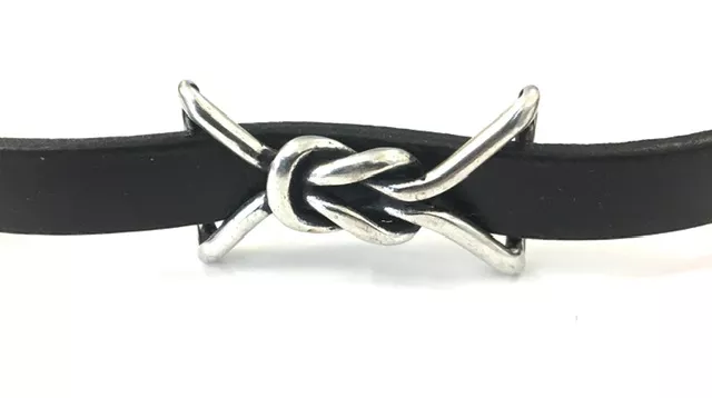 Passant pour cuir 10mm Noeud