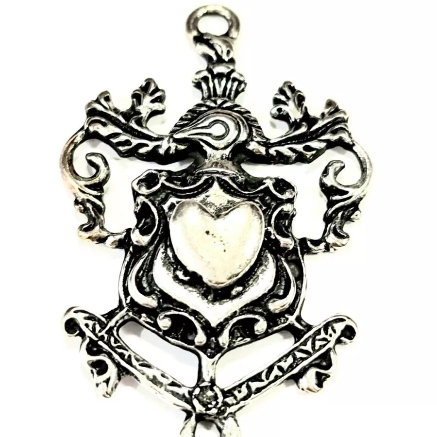 Pendant coeur blason