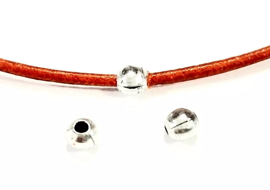 Perles en laiton trou 1mm