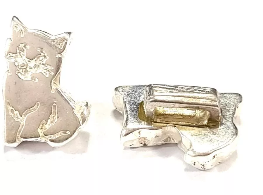 Passant chaton pour cuir plat 5mm