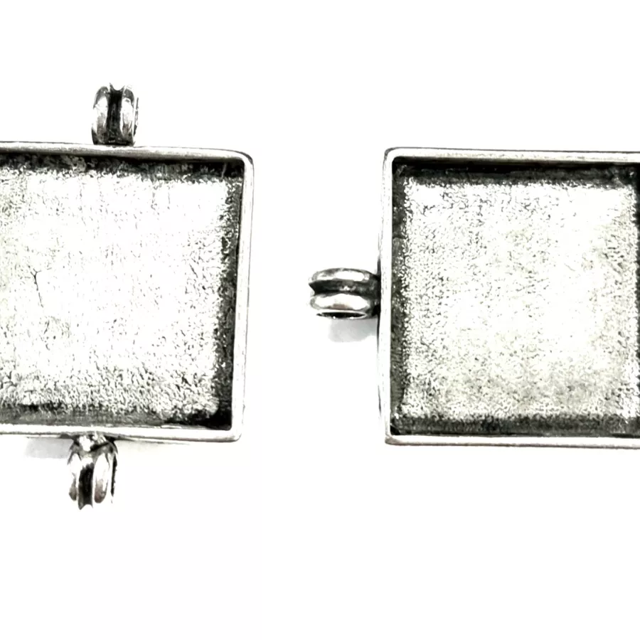 Intercalaire carré pour coller cabochon