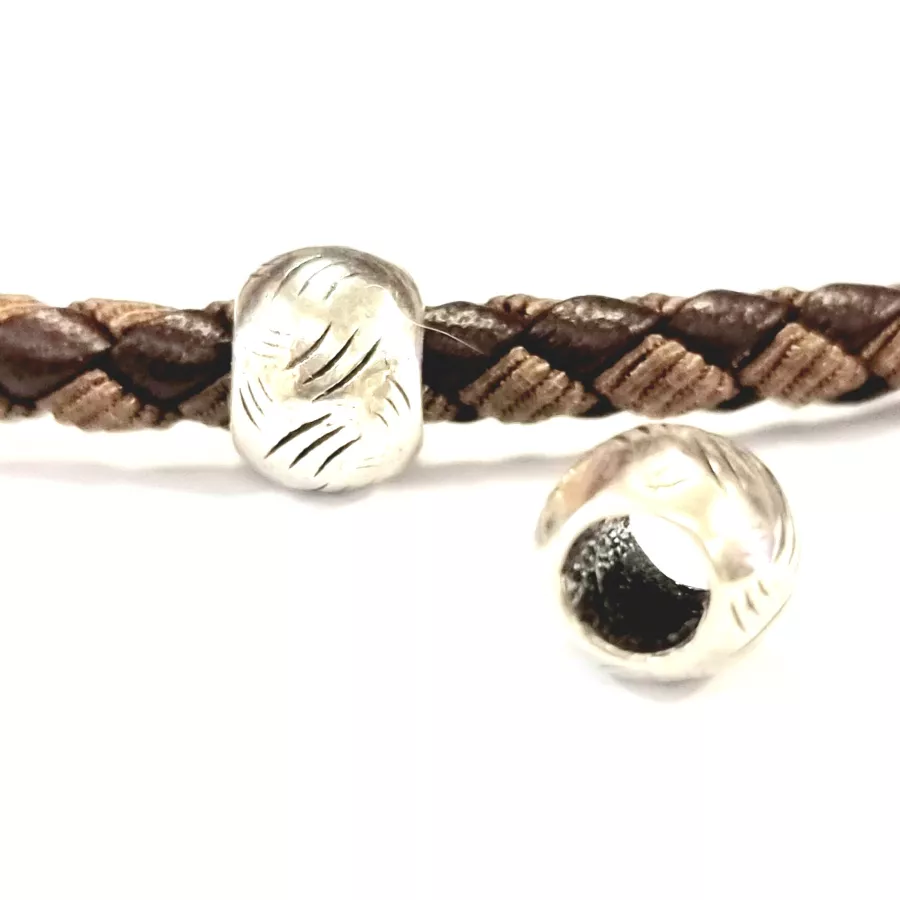 Perles 7mm trou 4.5mm