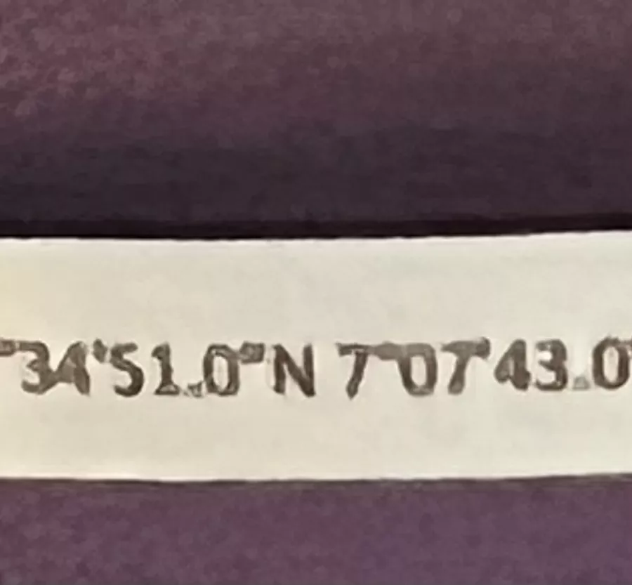 Plaque en acier avec gravure laser inclus