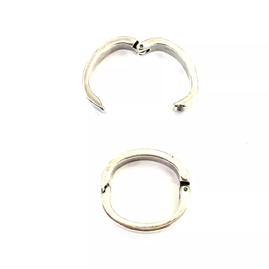 Fermoir anneau à clip