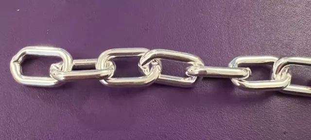 Grosse chaine plaquée argent vif 10microns en France