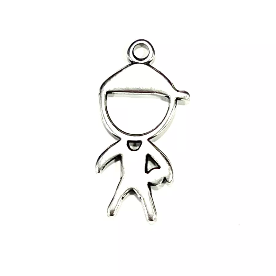 Petit garçon avec sa casquette 23.6x 13.8mm