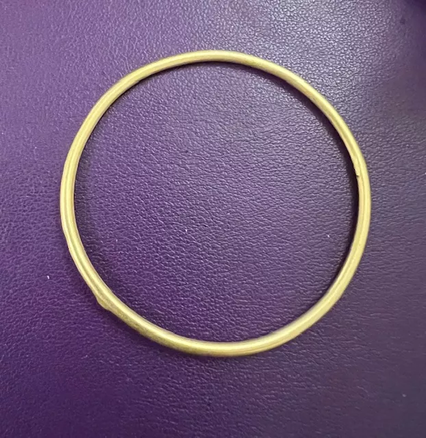 3Cercles 48mm en or mat