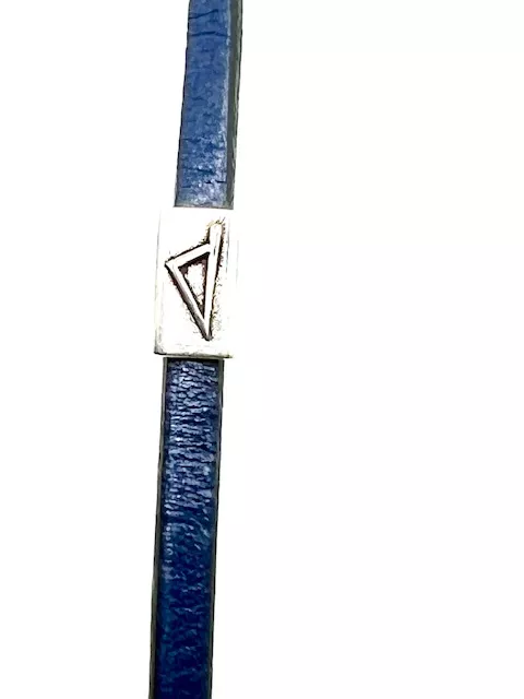 Passant Corse stylisé pour cuir 5mm plat